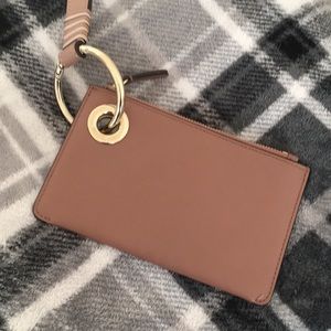 BROWN PINK VINTAGE WRISTLET
